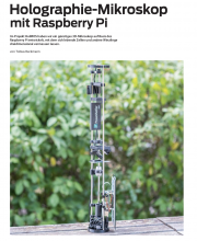 Ein günstiges 3D-Mikroskop mit dem Raspberry Pi und freier Software